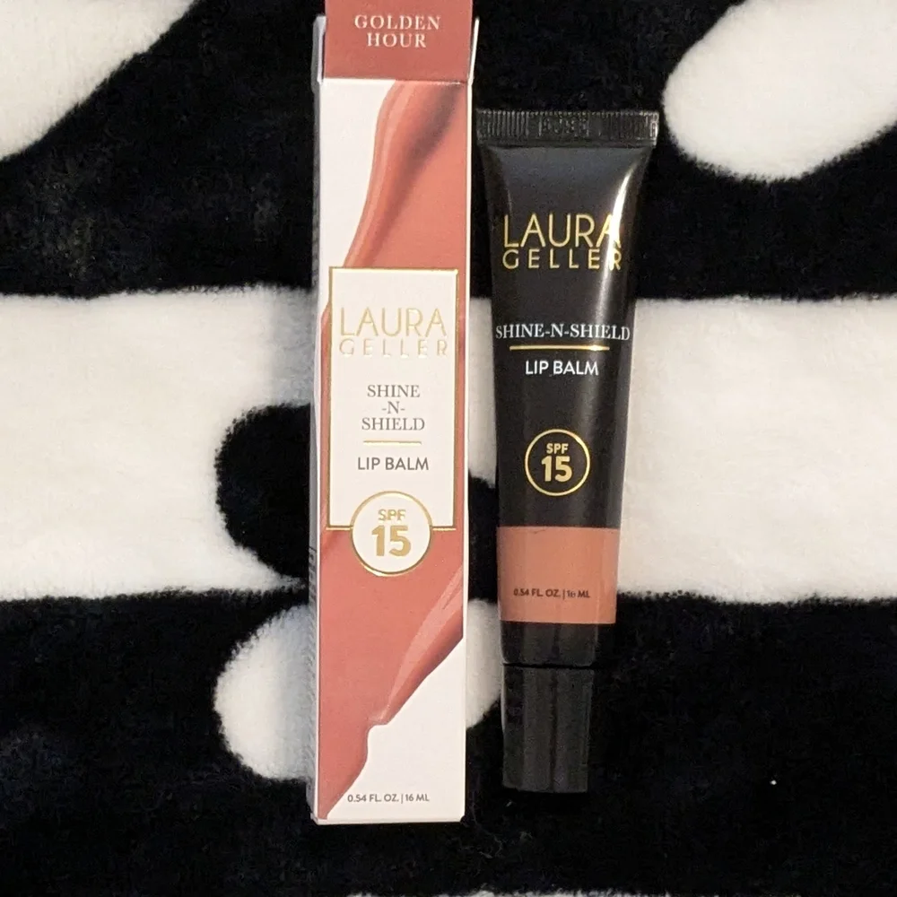 Lip Balm Laura Geller Shine-N-Shield Lip Balm SPF 15 Golden Hour Exp 3/6/27 🆕
